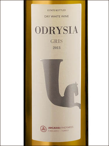 фото Arcadia Vineyards Odrysia Gris Аркадия Виньярдс Одрисиа Гри Турция вино белое