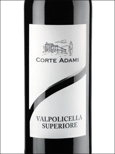 фото Corte Adami Valpolicella Superiore DOC Корте Адами Вальполичелла Суперьоре Италия вино красное