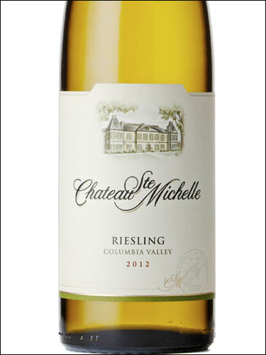 фото Chateau Ste Michelle Riesling Columbia Valley Шато Сент Мишель Рислинг Коламбия Вэлли США вино белое