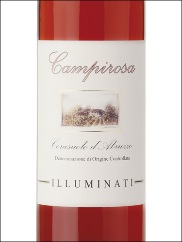 фото Illuminati Campirosa Cerasuolo d’Abruzzo DOC Иллюминати Кампироза Черазуоло д'Абруццо Италия вино розовое