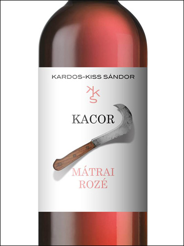 фото Kardos-Kiss Sandor Kacor Matrai Roze Кардош-Кишш Шандор Кацор Матраи Розе Венгрия вино розовое