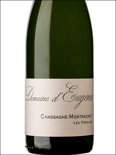 фото Domaine d'Eugenie Chassagne-Montrachet Les Perclos AOC Домен д'Эжени Шассань-Монраше Ле Перкло Франция вино белое