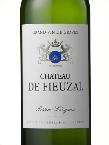 фото Chateau de Fieuzal Blanc Pessac-Leognan AOC Шато де Фьезаль Блан Пессак-Леоньян Франция вино белое