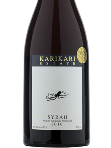 фото Karikari Estate Syrah Карикари Истейт Сира Новая Зеландия вино красное
