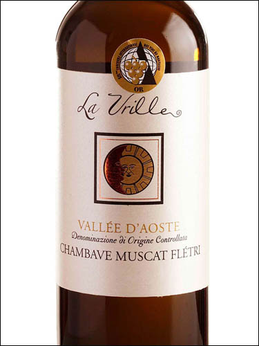 фото La Vrille Chambave Muscat Fletri Valle d’Aosta DOC Ла Врилле Камбаве Мускат Флетри Валле-д’Аоста Италия вино белое