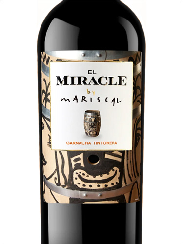 фото вино Vicente Gandia El Miracle by Mariscal Garnacha Tintorera Valencia DO 