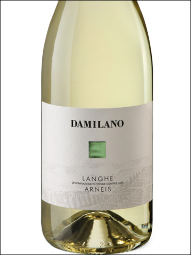 фото Damilano Arneis Langhe DOC Дамилано Арнеис Ланге Италия вино белое