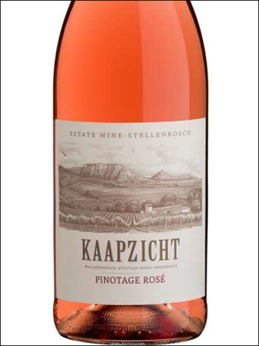фото Kaapzicht Pinotage Rose Каапзихт Пинотаж Розе ЮАР вино розовое