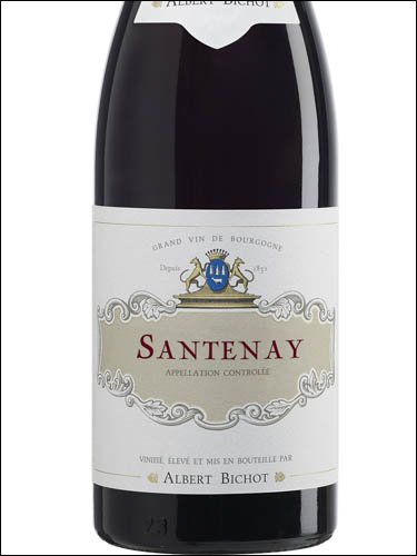 фото Albert Bichot Santenay AOC Альбер Бишо Сантене  Франция вино красное