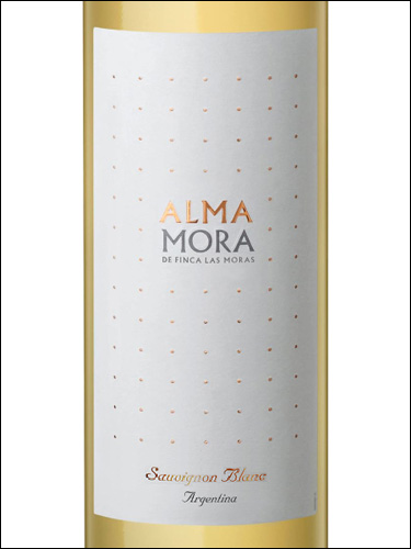 фото Finca Las Moras Alma Mora Sauvignon Blanc Финка Лас Морас Альма Мора Совиньон Блан Аргентина вино белое