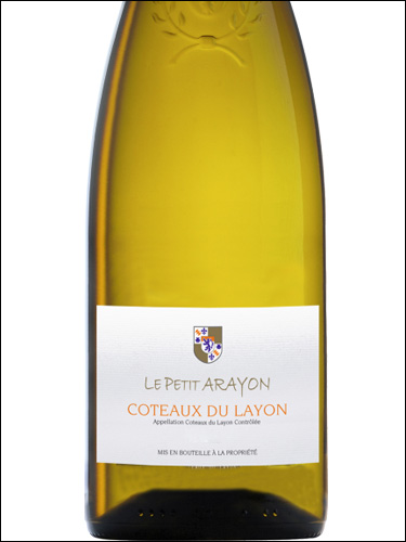 фото Le Petit Arayon Coteaux du Layon AOC Ле Пти Арайон Кото дю Лайон Франция вино белое