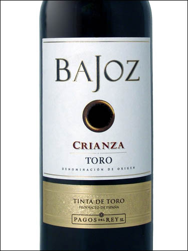 фото вино Bajoz Crianza Toro DO 