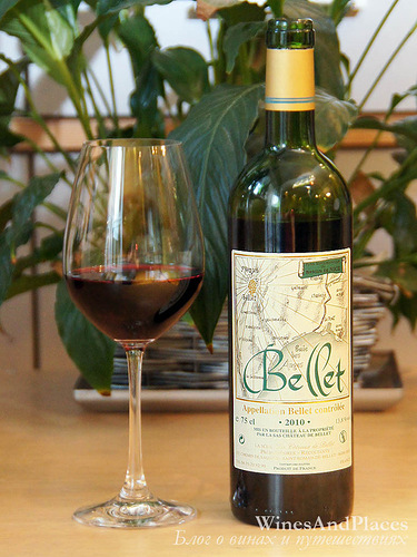 фото Les Coteaux de Bellet Rouge Bellet AOC Ле Кото де Белле Руж Белле АОС Франция вино красное