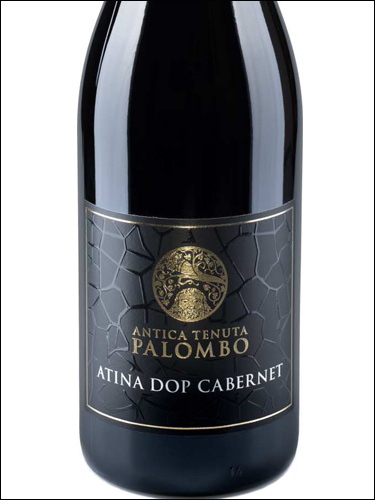 фото Antica Tenuta Palombo Atina Cabernet DOP Антика Тенута Паломбо Атина Каберне Италия вино красное