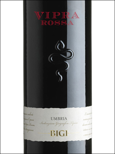 фото Bigi Vipra Rossa Umbria IGT Биджи Випра Росса Умбрия Италия вино красное