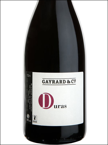 фото Domaine Gayrard Duras Gaillac AOP Домен Герар Дюрас Гайак Франция вино красное