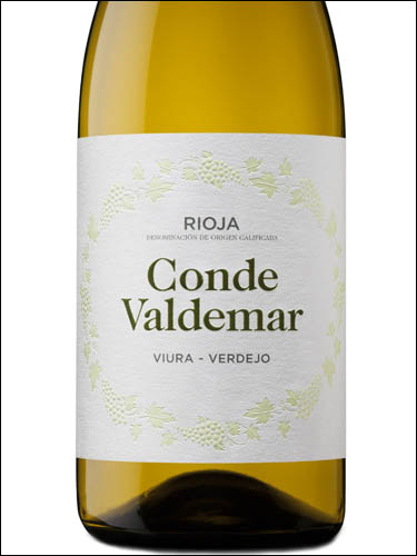 фото вино Conde de Valdemar Viura-Verdejo Blanco Joven Rioja DOCa 