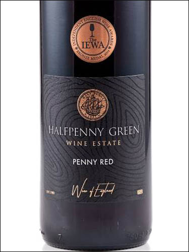 фото Halfpenny Green Wine Estate Penny Red Хафпенни Грин Вайн Истейт Пенни Ред Великобритания вино красное