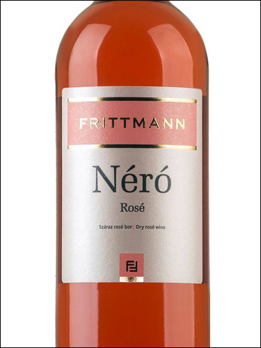 фото Frittmann Nero Rose Szaraz Фритманн Неро Розе сараз Венгрия вино розовое