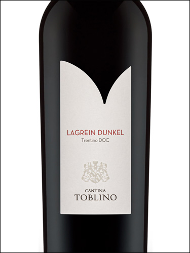 фото Cantina Toblino Lagrein Dunkel Trentino DOC Кантина Тоблино Лагрейн Дункель Трентино Италия вино красное
