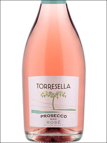 фото Torresella Rose Brut Prosecco DOC Торреселла Розе Брют Просекко Италия вино розовое