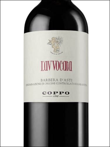 фото Coppo L’Avvocata Barbera d’Asti DOCG Коппо Л'Аввоката Барбера д'Асти Италия вино красное