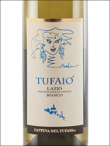 фото Cantina del Tufaio Tufaio Lazio Bianco IGT Кантина дель Туфайо Туфайо Лацио Бьянко Италия вино белое