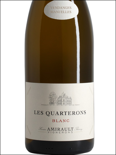 фото Les Quarterons Anjou Blanc sec AOC Ле Картерон Анжу Блан сек Франция вино белое