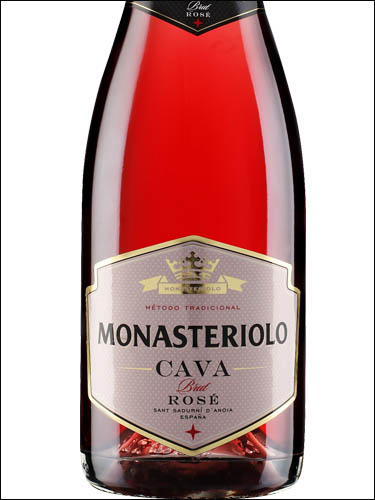 фото Cava Monasteriolo Brut Rose Кава Монастериоло Брют Розе Испания вино розовое