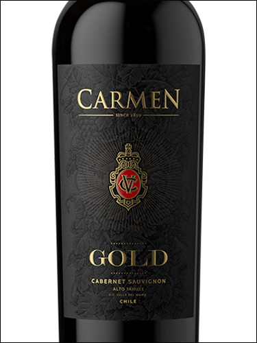 фото Carmen Gold Cabernet Sauvignon Кармен Голд Каберне Совиньон Чили вино красное