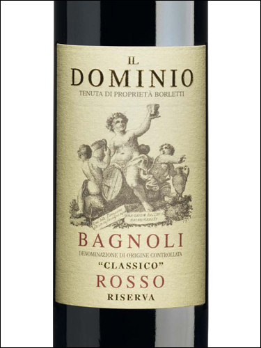 фото Il Dominio Bagnoli Rosso Classico Riserva DOC Иль Доминио Баньоли Россо Классико Ризерва Италия вино красное