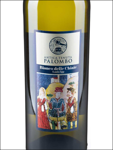 фото Antica Tenuta Palombo Bianco delle Chiaie Lazio IGP Антика Тенута Паломбо Бьянко делле Кьяе Лацио Италия вино белое