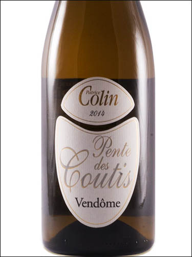 фото Patrice Colin Pente des Coutis Coteaux du Vendomois AOC Патрис Колин Пент де Кутис Кото дю Вандомуа Франция вино белое