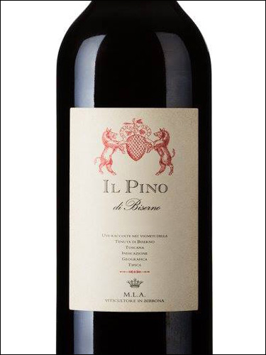 фото Il Pino di Biserno Toscana IGT Иль Пино ди Бизерно Тоскана Италия вино красное