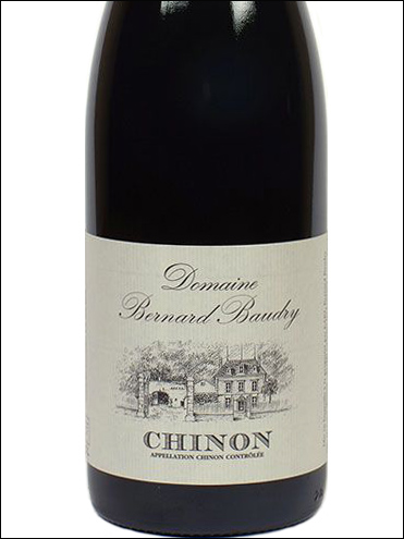 фото Bernard Baudry Chinon Rouge AOC Бернар Бодри Шинон Руж Франция вино красное