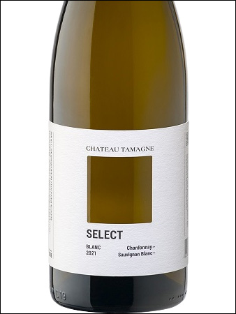 фото Chateau Tamagne Select Blanc Шато Тамань Селект Блан Россия вино белое