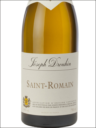 фото Joseph Drouhin Saint-Romain Blanc AOC Жозеф Друэн Сен-Ромен Блан Франция вино белое