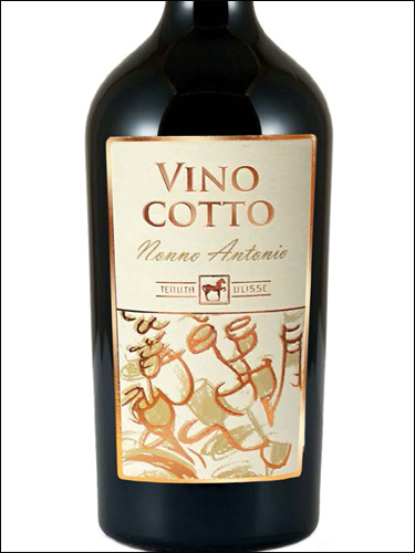 фото Tenuta Ulisse Nonno Antonio Vino Cotto Тенута Улиссе Нонно Антонио Вино Котто Италия вино красное