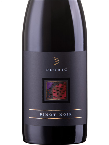 фото Deuric Pinot Noir Деурич Пино Нуар Сербия вино красное