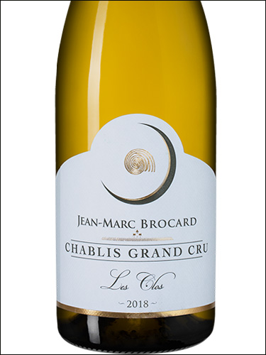 фото Jean-Marc Brocard Chablis Grand Cru Les Clos AOC Жан-Марк Брокар Шабли Гран Крю Ле Кло Франция вино белое