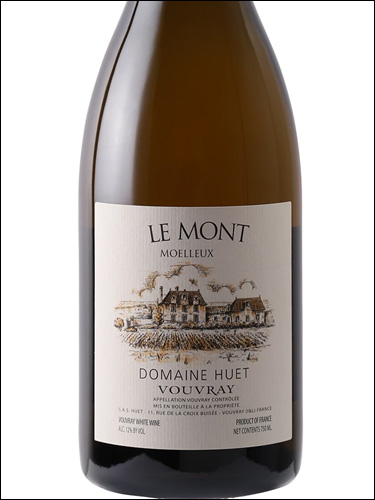 фото Domaine Huet Le Mont Moelleux Vouvray AOC Домен Уэ Ле Мон Моэлё Вувре Франция вино белое