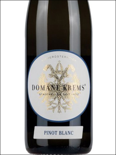 фото Domane Krems Pinot Blanc Домене Кремс Пино Блан Австрия вино белое