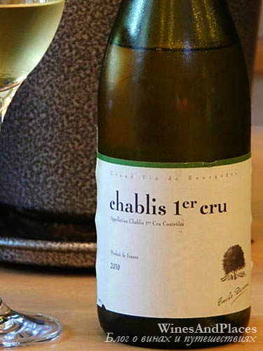 фото Emile Durand Chablis 1er Cru AOC Эмиль Дюран Шабли Премье Крю Франция вино белое
