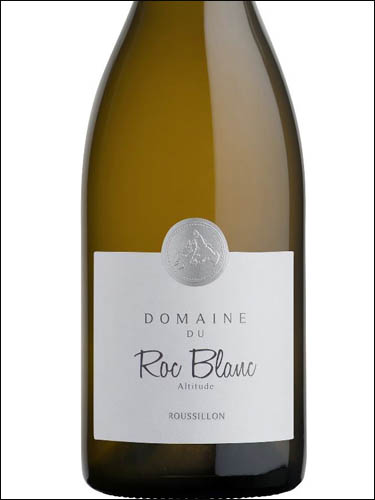 фото Domaine du Roc Blanc Altitude Roussillon Blanc AOP Домен дю Рок Блан Альтитьюд Руссильон Блан Франция вино белое
