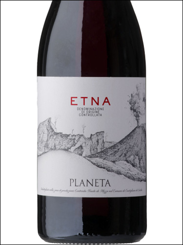 фото Planeta Etna Rosso DOC Планета Этна Россо Италия вино красное