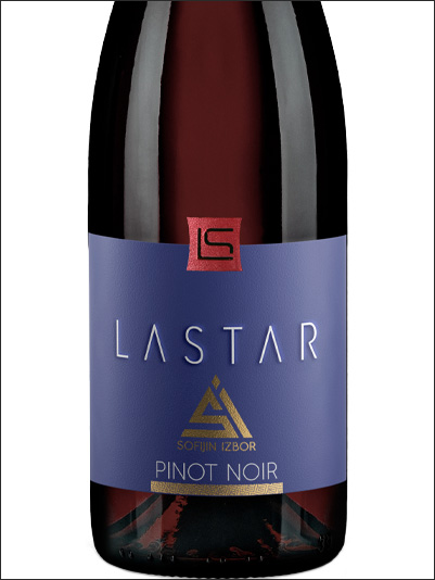 фото Lastar Pinot Noir Sofijin izbor Ластар Пино Нуар Софиин избор Сербия вино красное