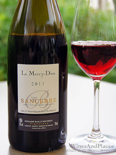 фото La Mercy-Dieu Sancerre Rouge AOC Ля Мерси-Дью Сансер Руж АОС Франция вино красное
