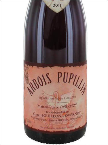 фото Maison Pierre Obernoy Poulsard Arbois Pupillin AOC Мезон Пьер Обернуа Пульсар Арбуа Пюпилен Франция вино красное