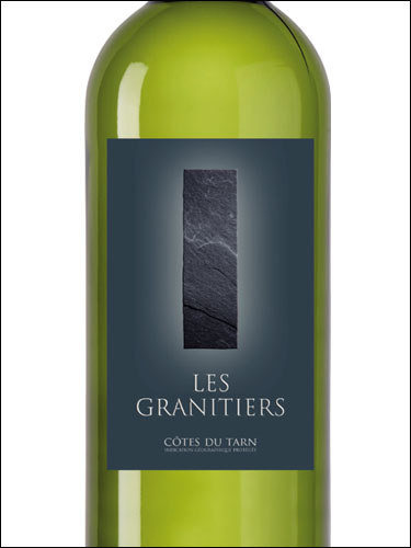 фото Les Granitiers Blanc Sec Cotes du Tarn IGP Ле Гранитье Блан Сек Кот де Тарн Франция вино белое