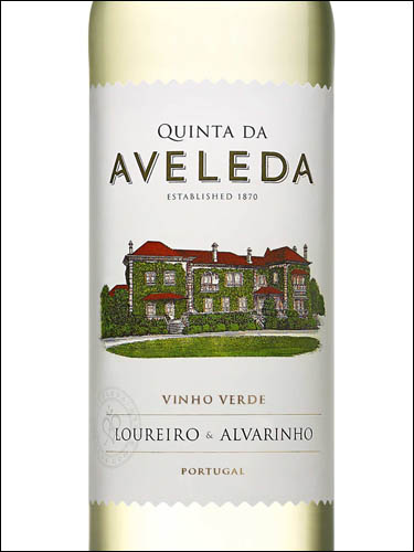 фото Quinta da Aveleda Loureiro Alvarinho Vinho Verde DOC Кинта да Авеледа Лоурейру Алвариньо Винью Верде Португалия вино белое